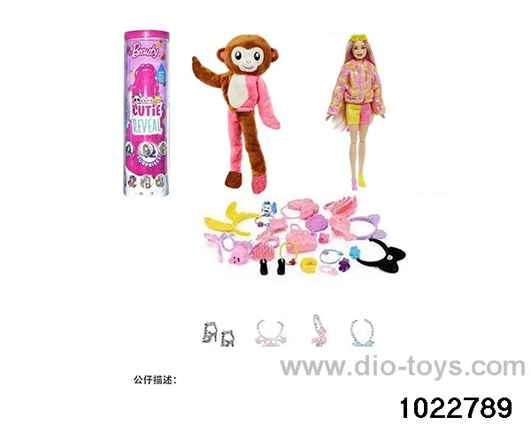 11.5-inch 12-joint doll set in bottle
