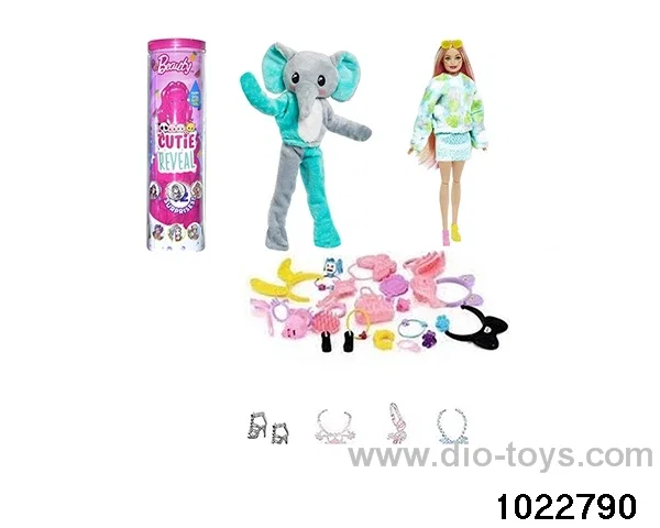 11.5-inch 12-joint doll set in bottle