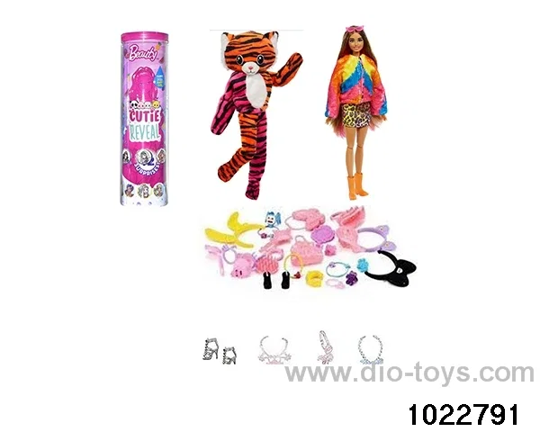 11.5-inch 12-joint doll set in bottle
