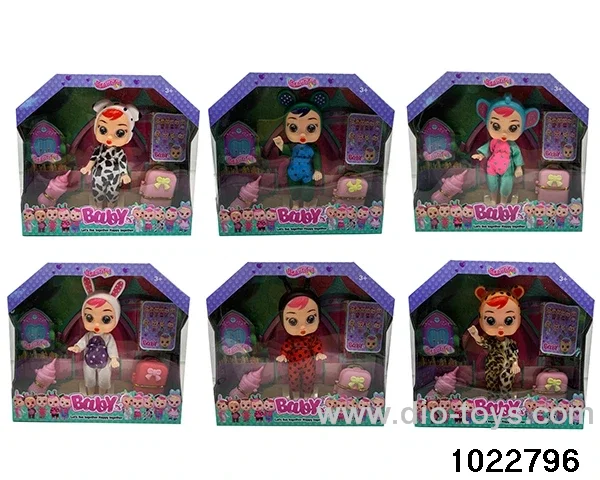 6.5-inch doll set in window box
