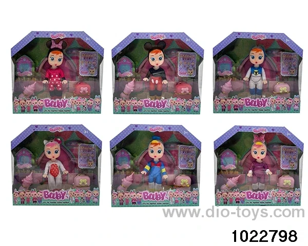 6.5-inch doll set in window box