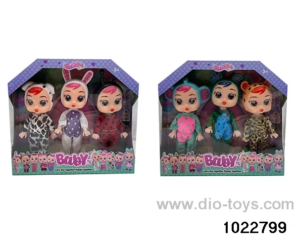 6.5-inch doll set in window box