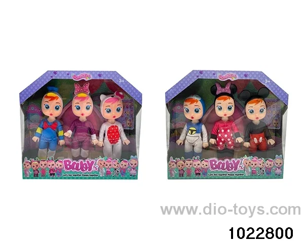 6.5-inch doll set in window box