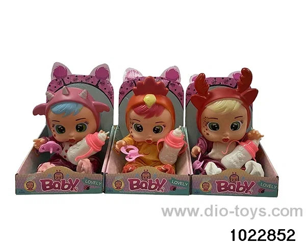 14-inch doll set With 4 sound music in display box