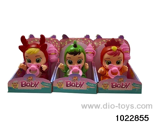 10-inch doll set With 4 sound music in display box