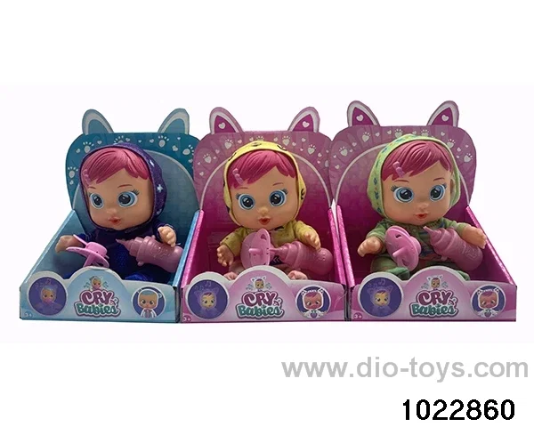 10-inch doll set With 4 sound music in display box