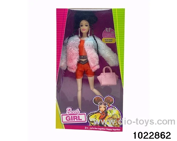 11.5 inch 12 joint doll set in window box