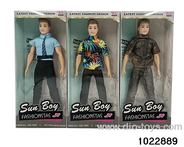11.5 inch doll set in window box