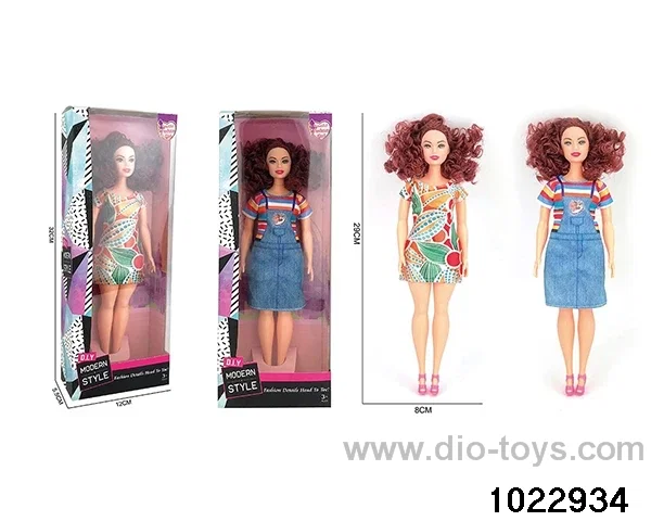 11.5 inch doll set in window box