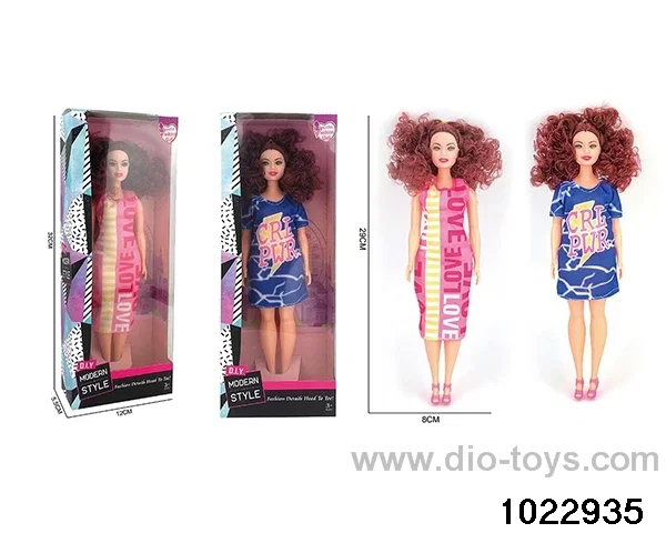 11.5 inch doll set in window box