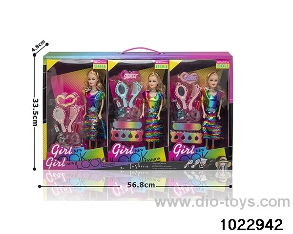 11.5 inch doll set in display box
