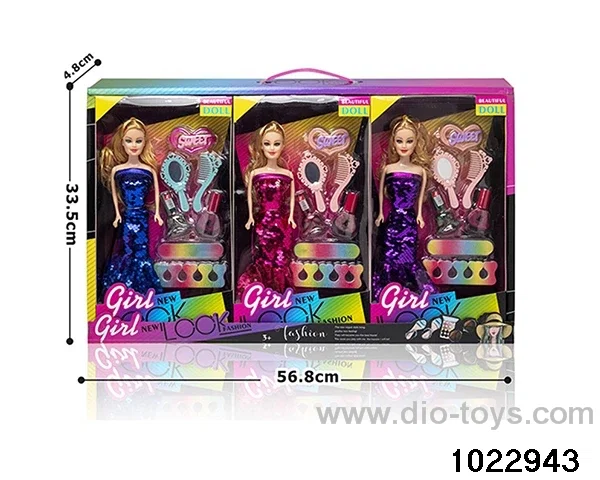 11.5 inch doll set in display box
