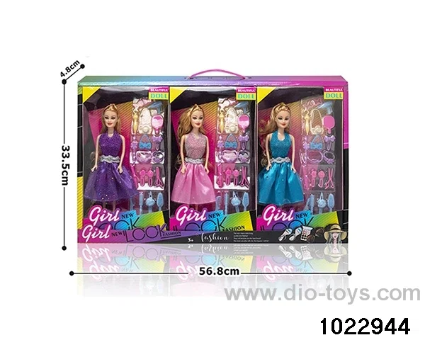 11.5 inch doll set in display box