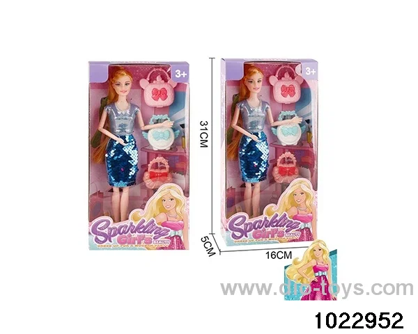 11.5 inch 11 joint doll set in display box