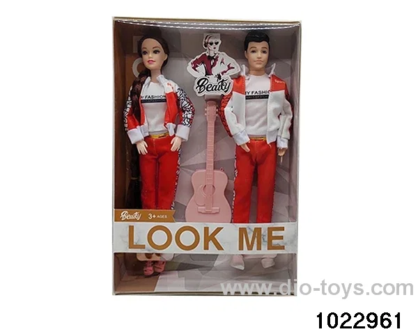 11.5 inch doll set in window box