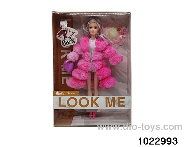 11.5 inch doll set in window box