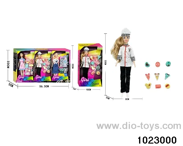 11.5 inch doll set in display box