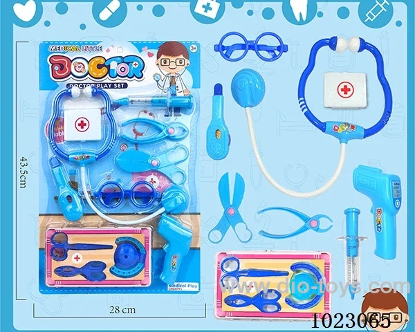 doctor set in blister card