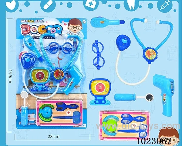 doctor set in blister card