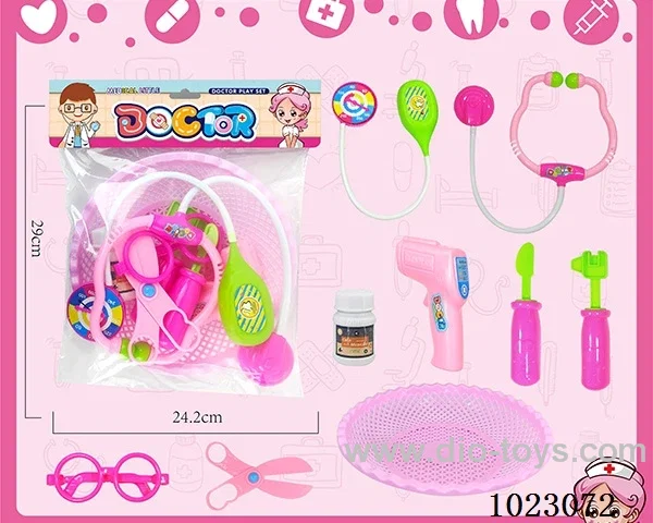 doctor set in poly bag header