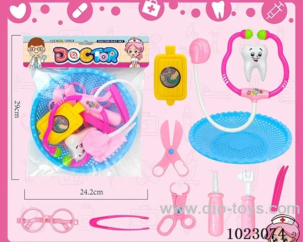 doctor set in poly bag header