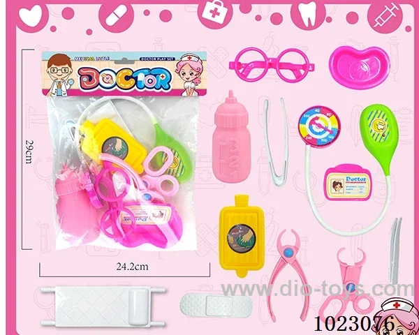 doctor set in poly bag header