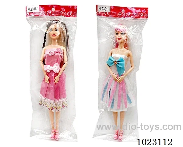 11inch 9-joint doll in opp bag