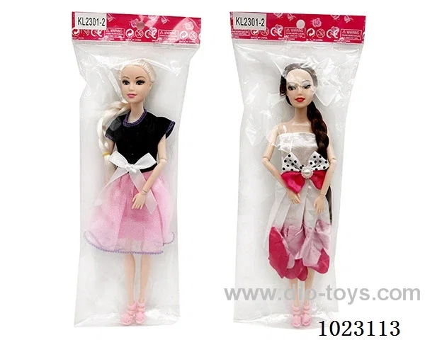 11inch 9-joint doll in opp bag