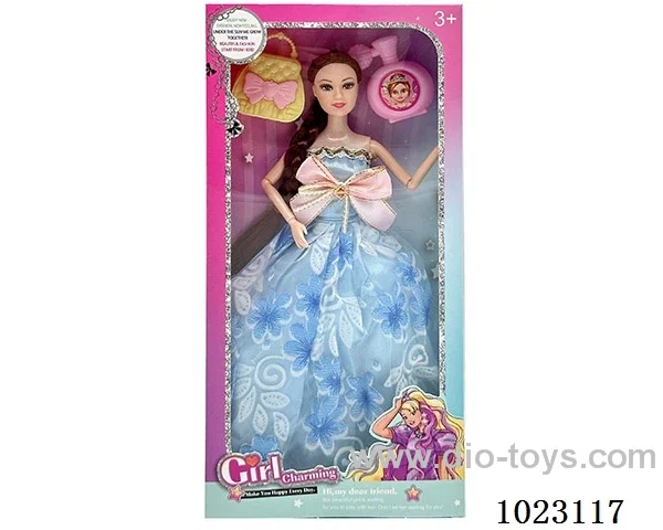 11inch 9-joint doll with Bag/Perfume in window box
