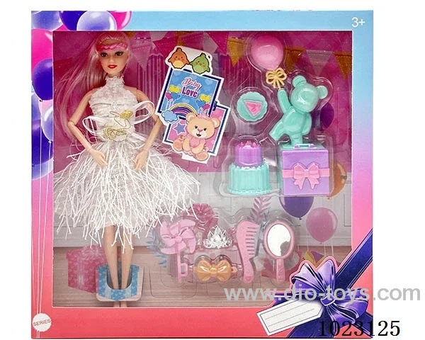 11inch 9-joint doll in window box