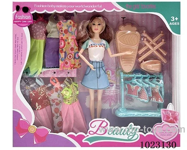 11inch 9-joint doll in window box