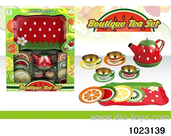 Tea Set in window box