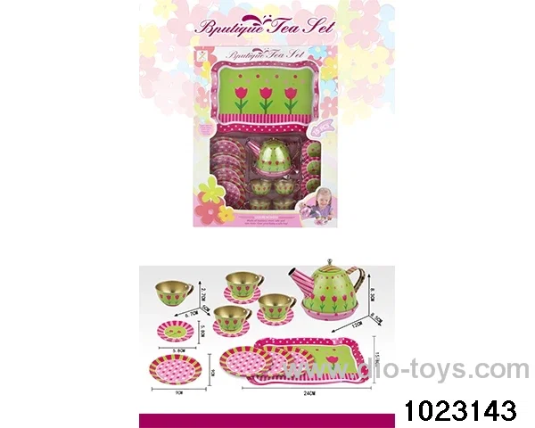 Tea Set in window box