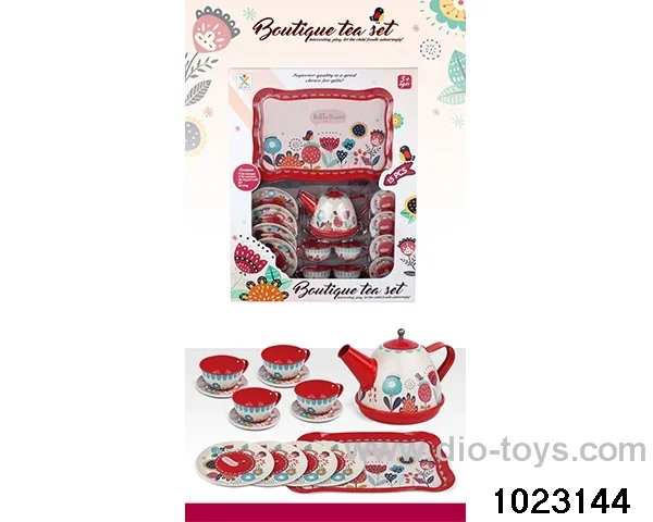 Tea Set in window box