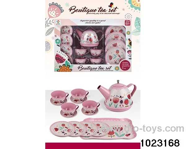 Tea Set in window box