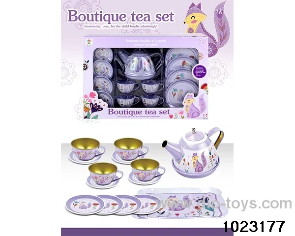 Tea Set in window box