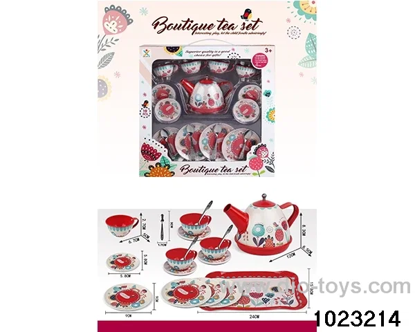 Tea Set in window box