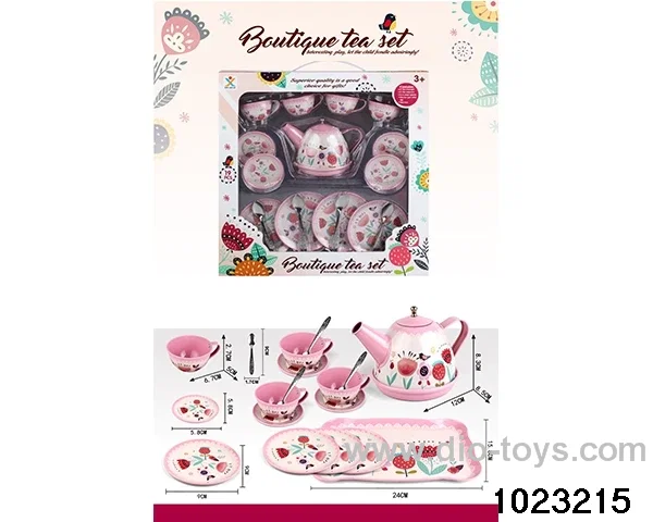 Tea Set in window box