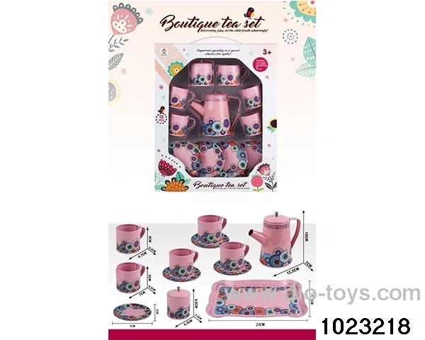 Tea Set in window box