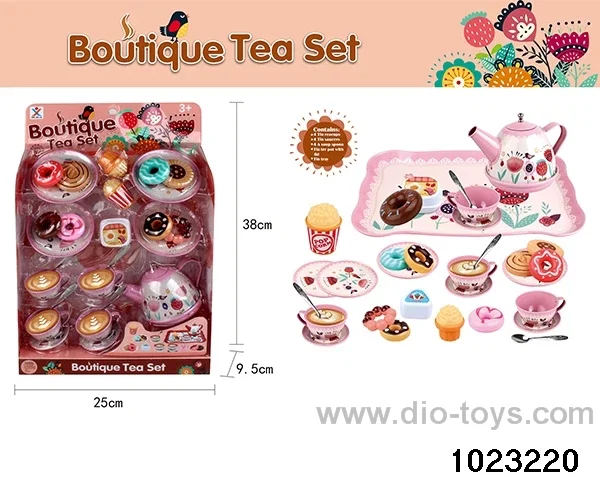 Tea Set in window box