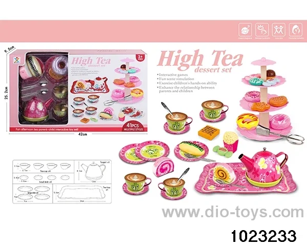 Tea Set + Dessert in window box