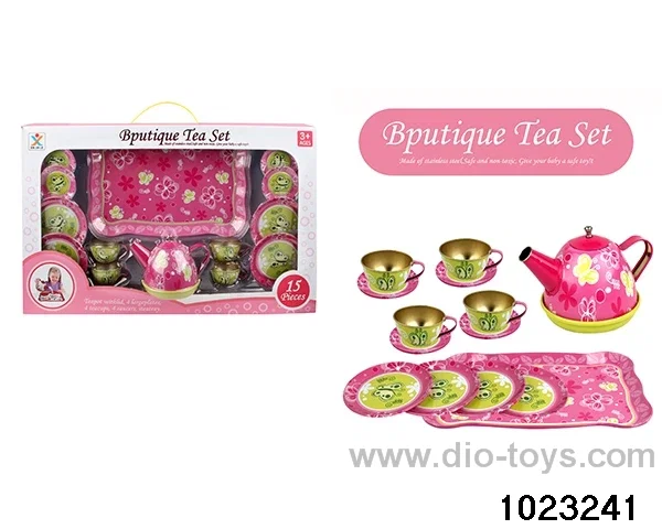 Tea Set in window box