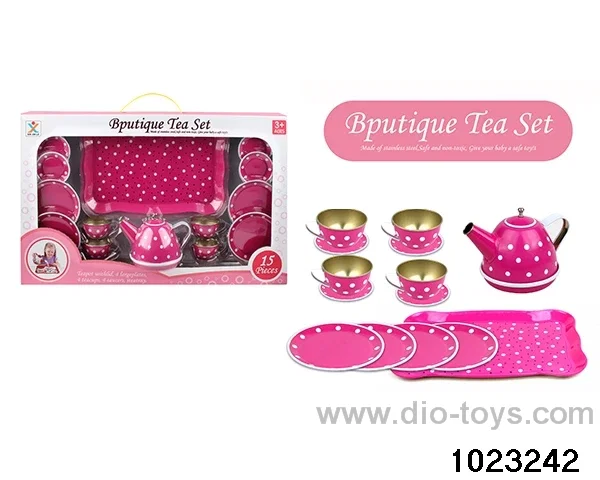 Tea Set in window box