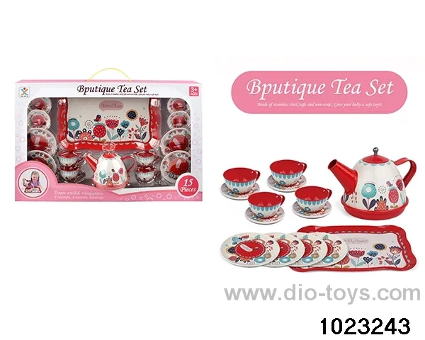 Tea Set in window box