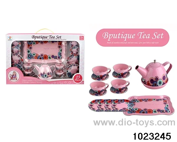 Tea Set in window box