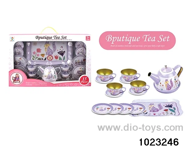Tea Set in window box