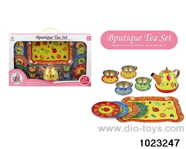 Tea Set in window box