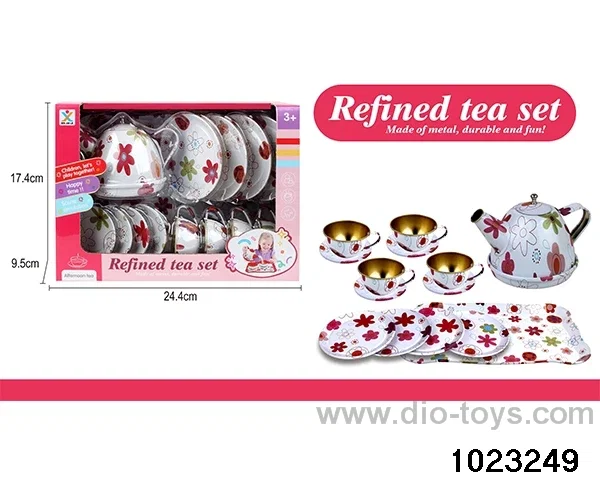 Tea Set in window box