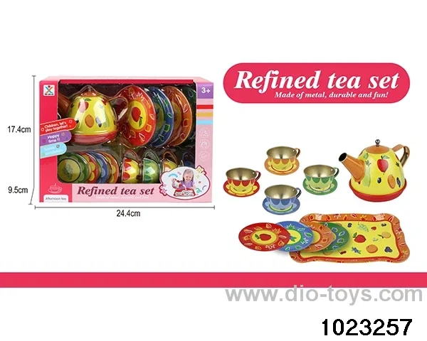 Tea Set in window box