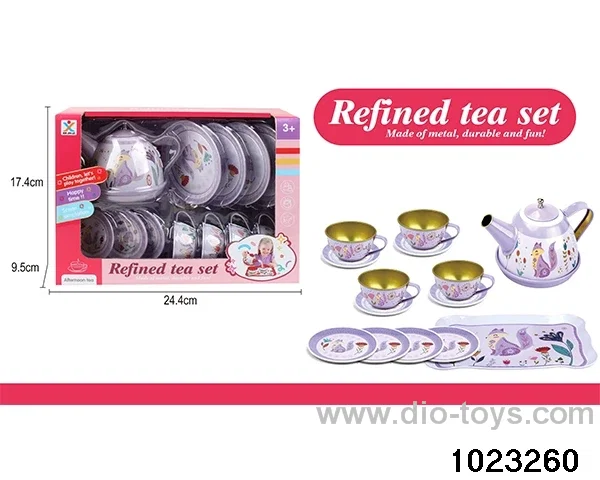 Tea Set in window box